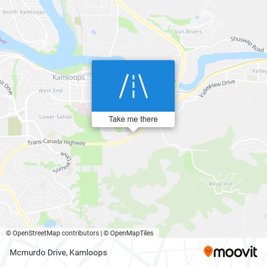 Mcmurdo Drive map