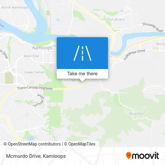 Mcmurdo Drive map