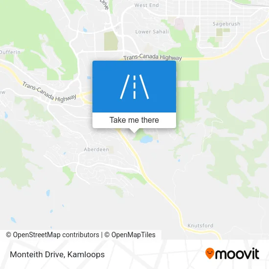 Monteith Drive map