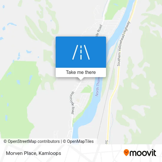 Morven Place map