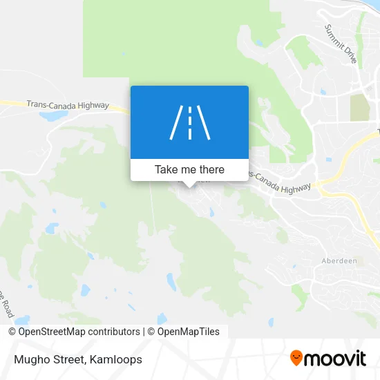 Mugho Street map