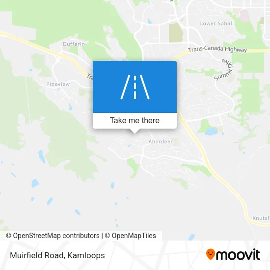 Muirfield Road map