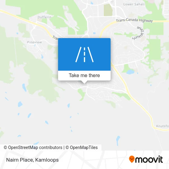 Nairn Place map