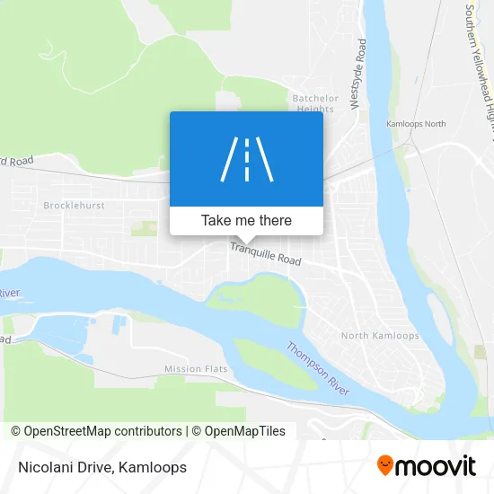 Nicolani Drive map