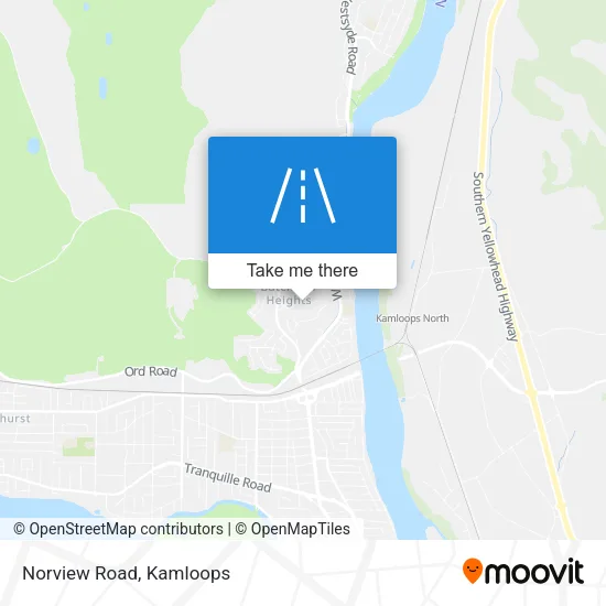 Norview Road map