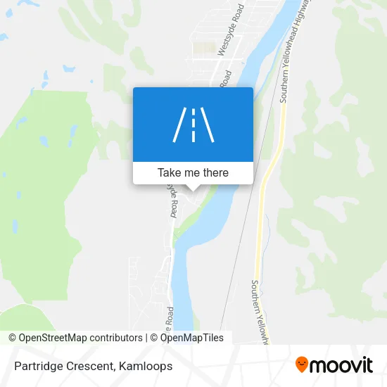 Partridge Crescent map