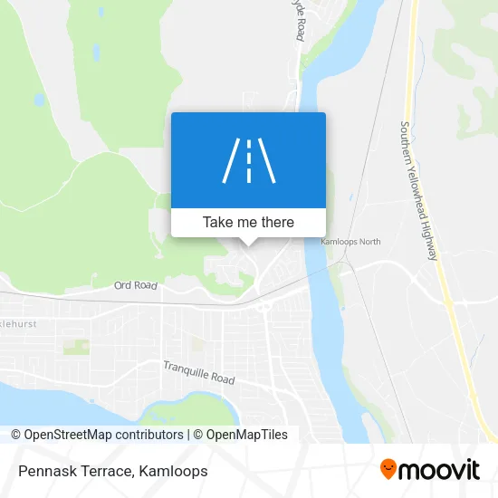 Pennask Terrace map