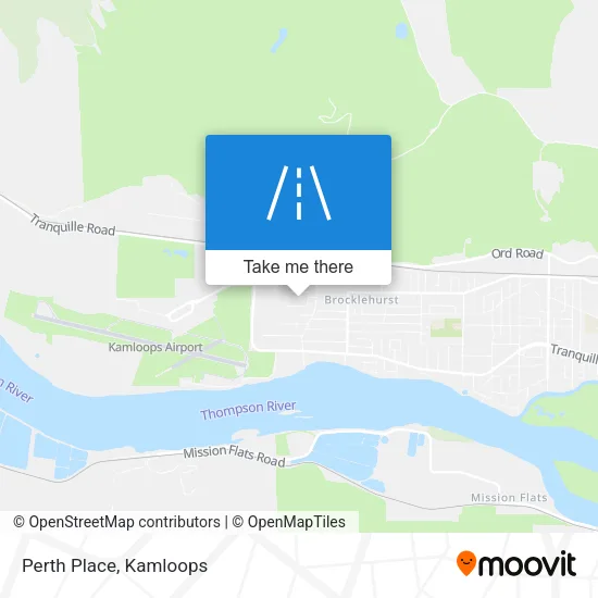 Perth Place map
