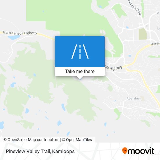 Pineview Valley Trail plan