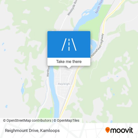 Reighmount Drive map