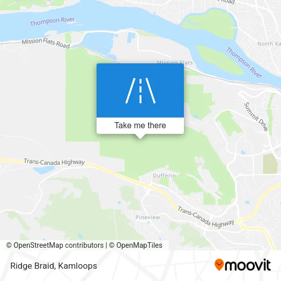 Ridge Braid map