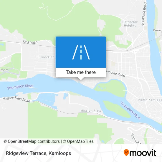 Ridgeview Terrace map