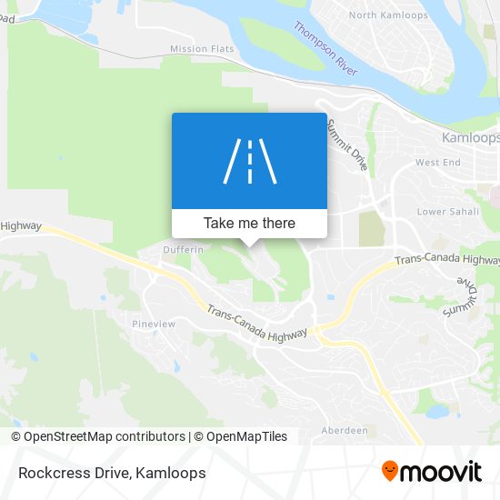 Rockcress Drive map