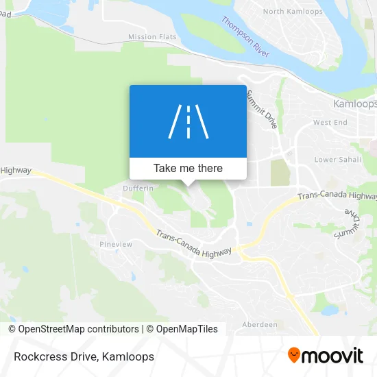 Rockcress Drive map