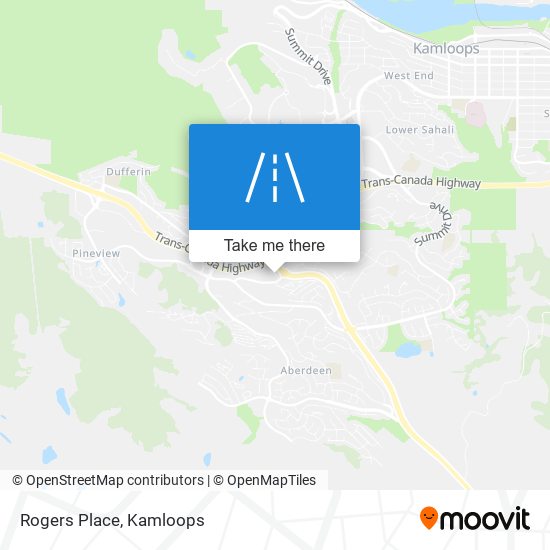 Rogers Place map