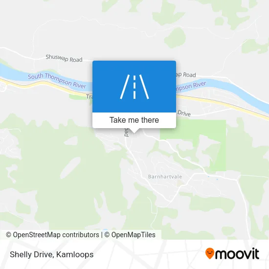 Shelly Drive map