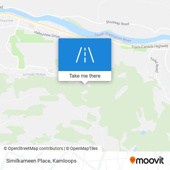 Similkameen Place map