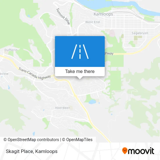 Skagit Place map
