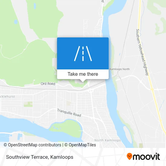 Southview Terrace map
