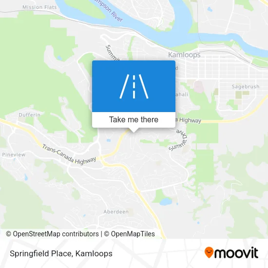 Springfield Place map