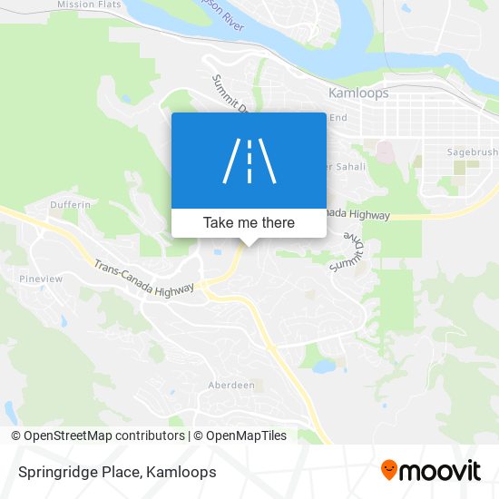 Springridge Place map