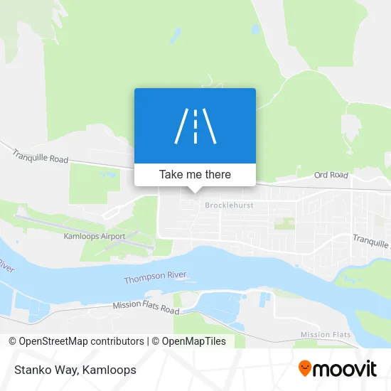 Stanko Way map