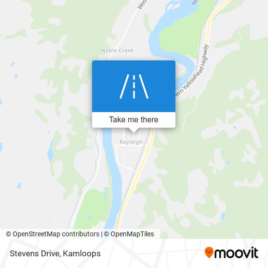 Stevens Drive map