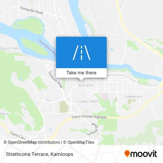 Strathcona Terrace map