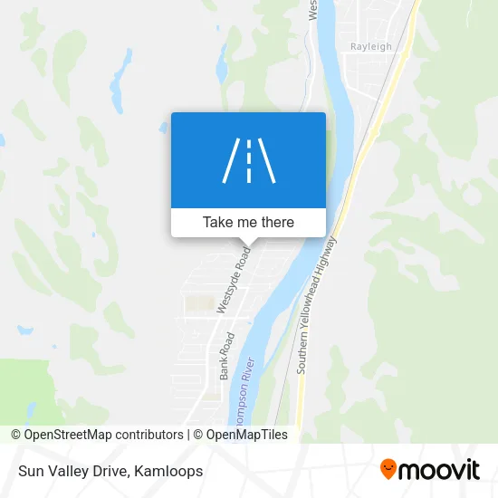 Sun Valley Drive map