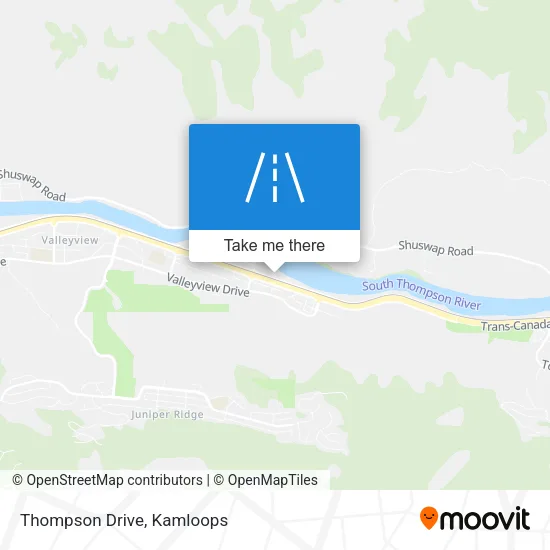Thompson Drive map