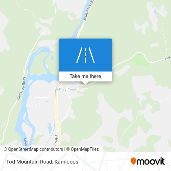 Tod Mountain Road plan
