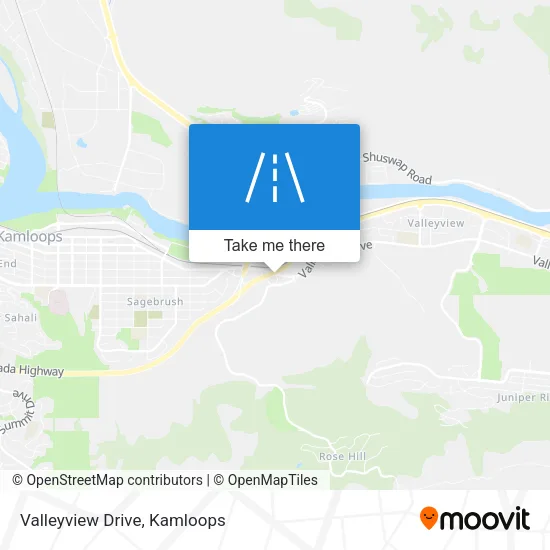 Valleyview Drive map