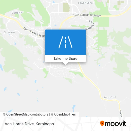 Van Horne Drive map