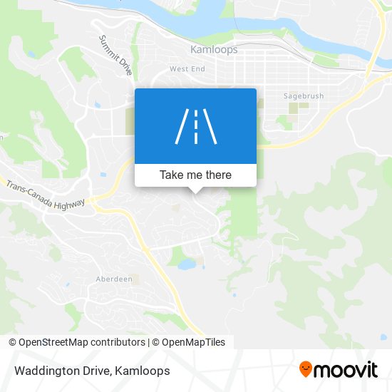 Waddington Drive map