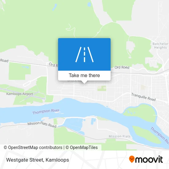 Westgate Street map