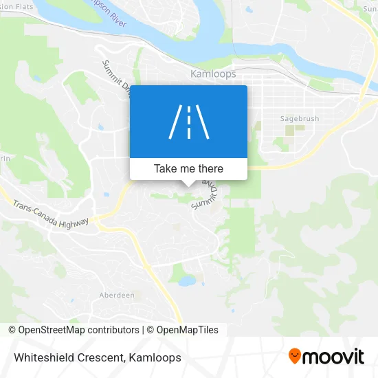 Whiteshield Crescent map