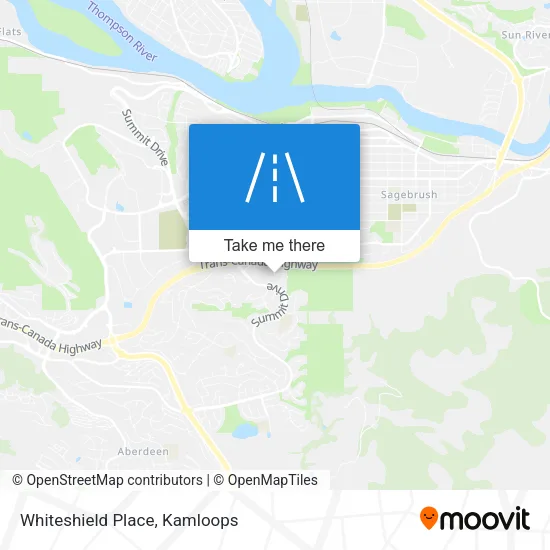 Whiteshield Place map