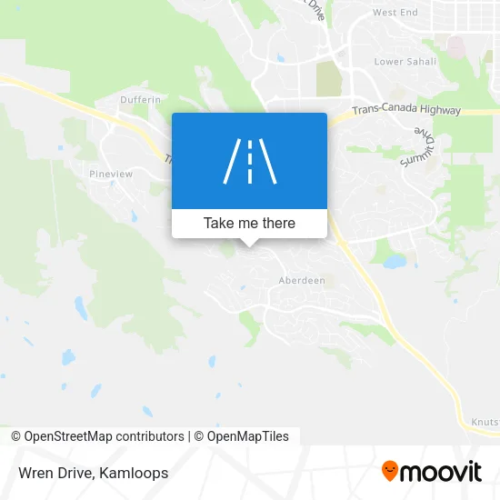 Wren Drive map