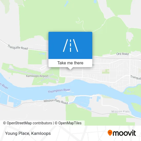 Young Place map