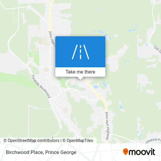 Birchwood Place map