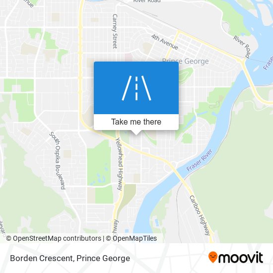 Borden Crescent map