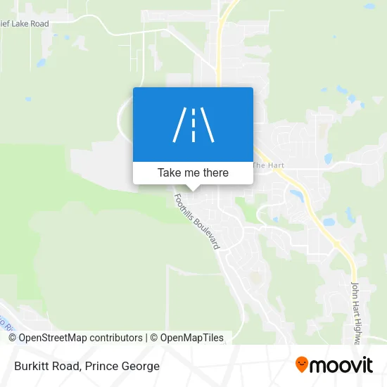 Burkitt Road map