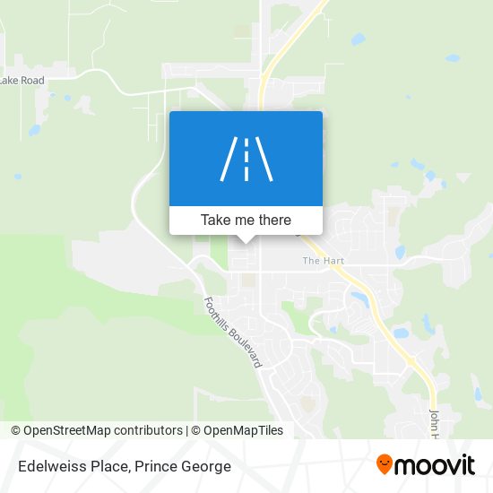 Edelweiss Place map