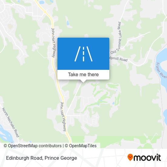 Edinburgh Road map