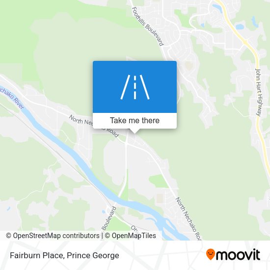 Fairburn Place map