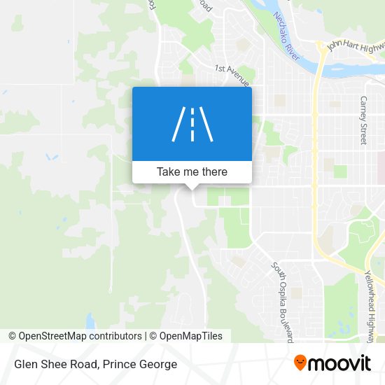 Glen Shee Road plan