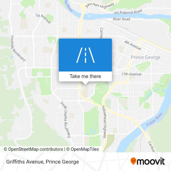 Griffiths Avenue map