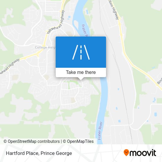Hartford Place map