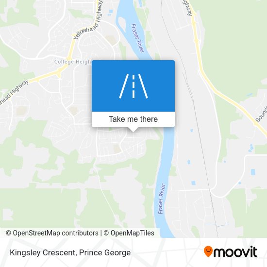 Kingsley Crescent map
