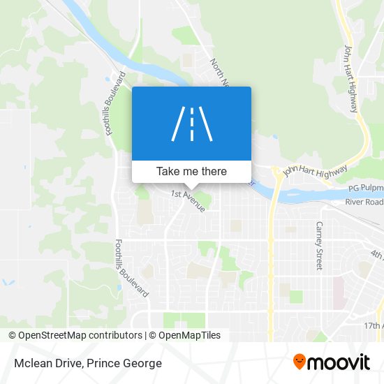 Mclean Drive map